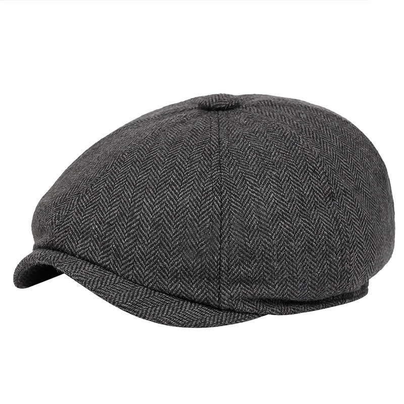 Classic Vintage-Style Newsboy Cap – Arthur