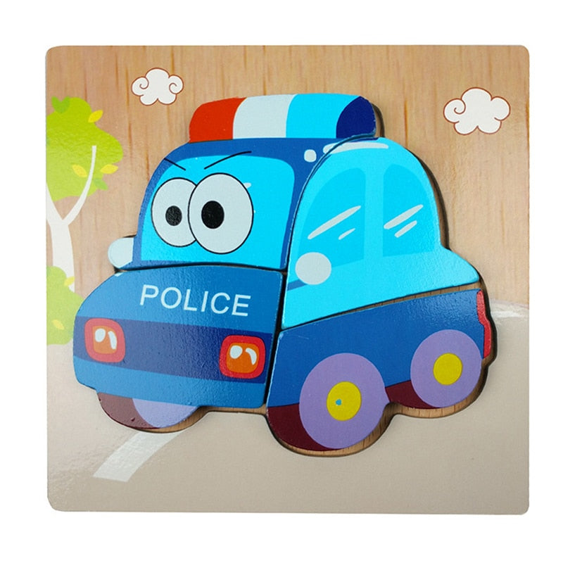 Montessori Wooden Learning Puzzle – ColourJoy (Buy 1 Get 1 Free)