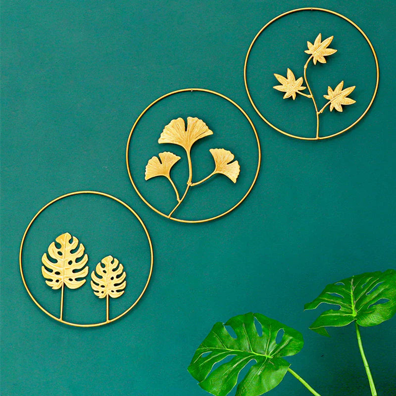 LuxiLeaf - Gold Wall Decoration