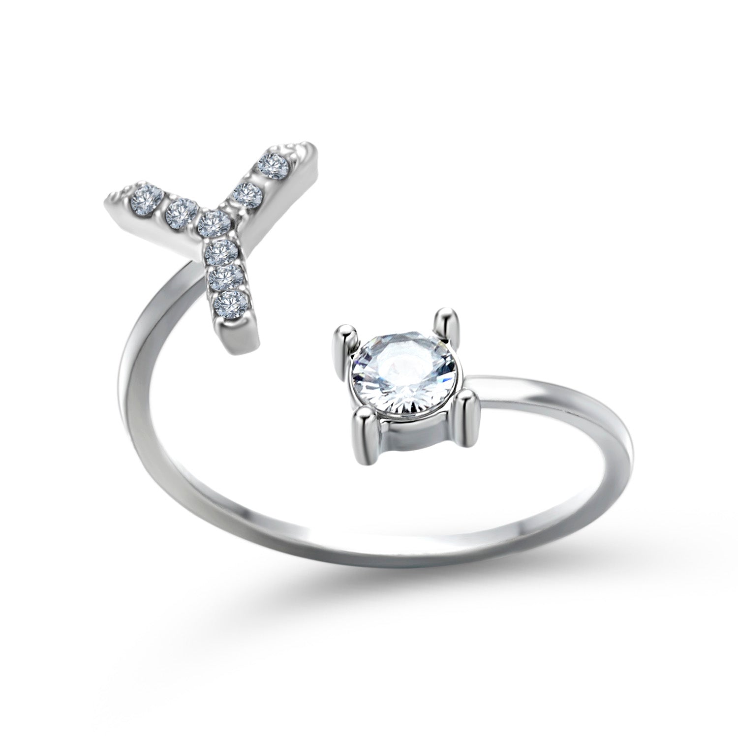 JewelEngrave | Elegant ring with your initials, to keep memories alive