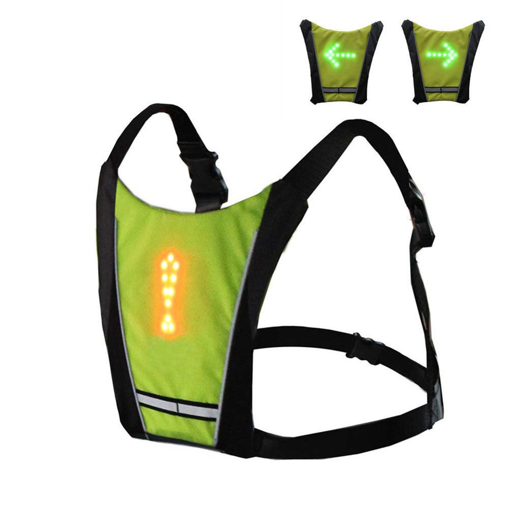 CycleBright Vest - Safe and Visible Cycling with Indicators