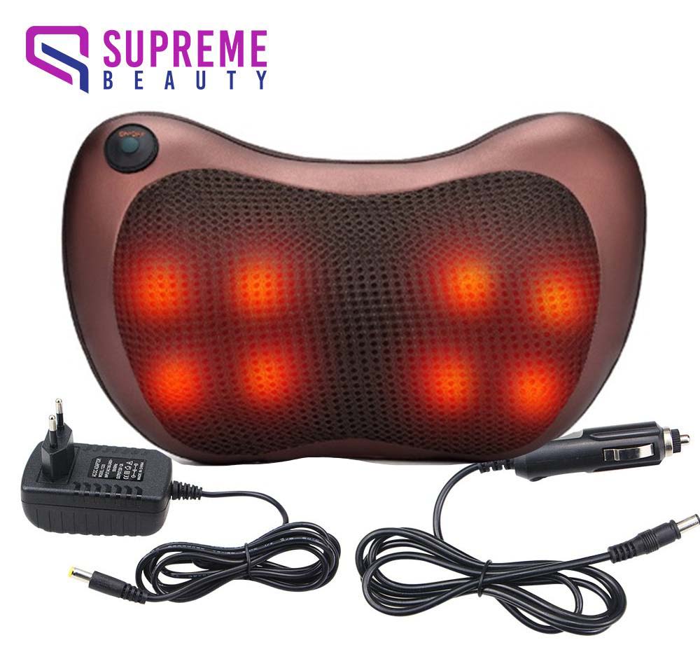 Portable Massage Cushion with Deep Shiatsu Massage – ThermoRelax Pro