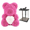 VivaBloom Romantic Rose Bear | Elegant handmade everlasting rose bear for love-filled moments