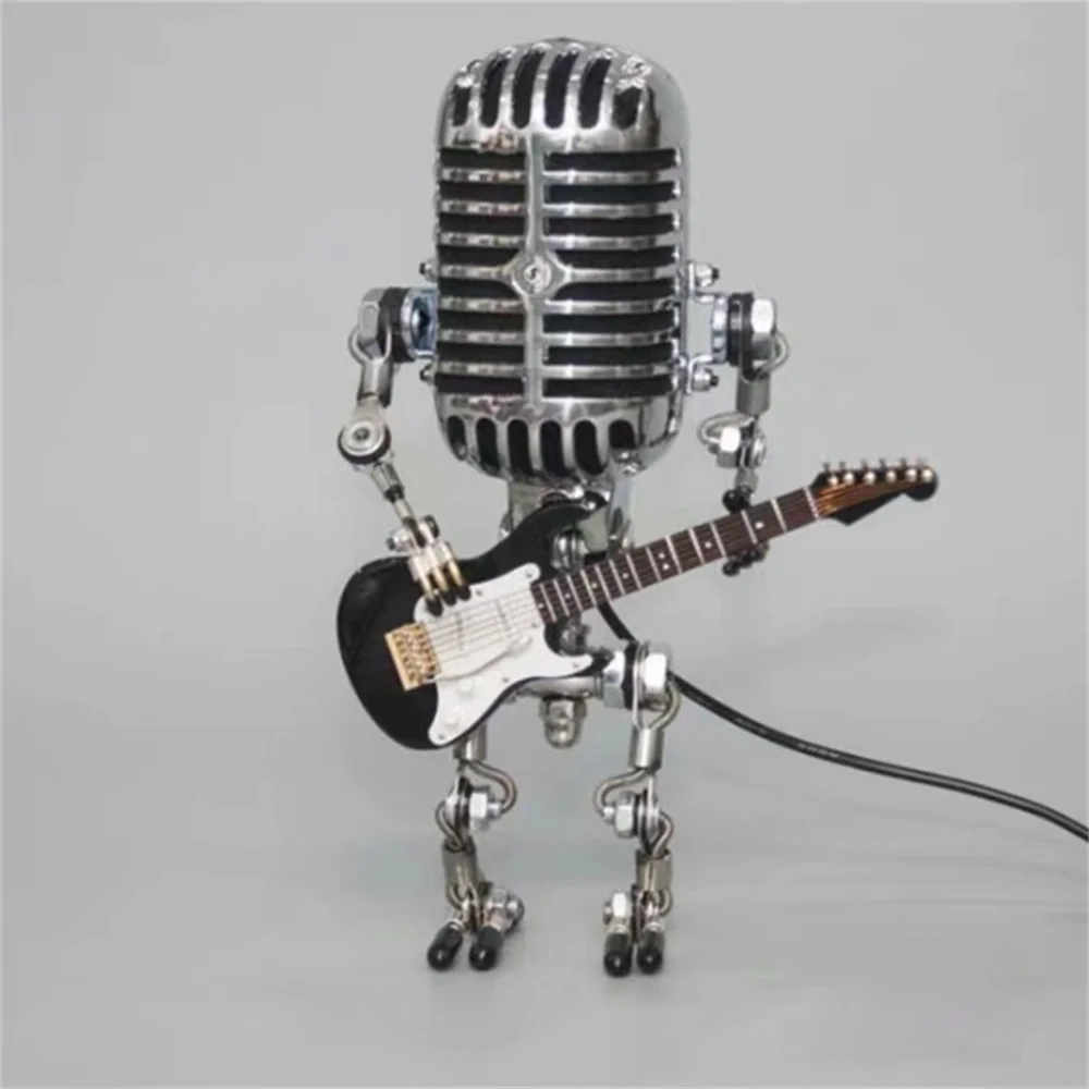 Guitar Lamp - Robot Lamp with Guitar