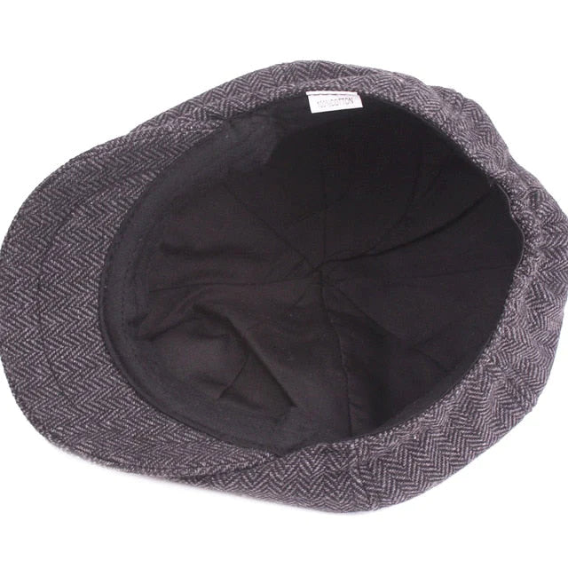 Classic Vintage-Style Newsboy Cap – Arthur