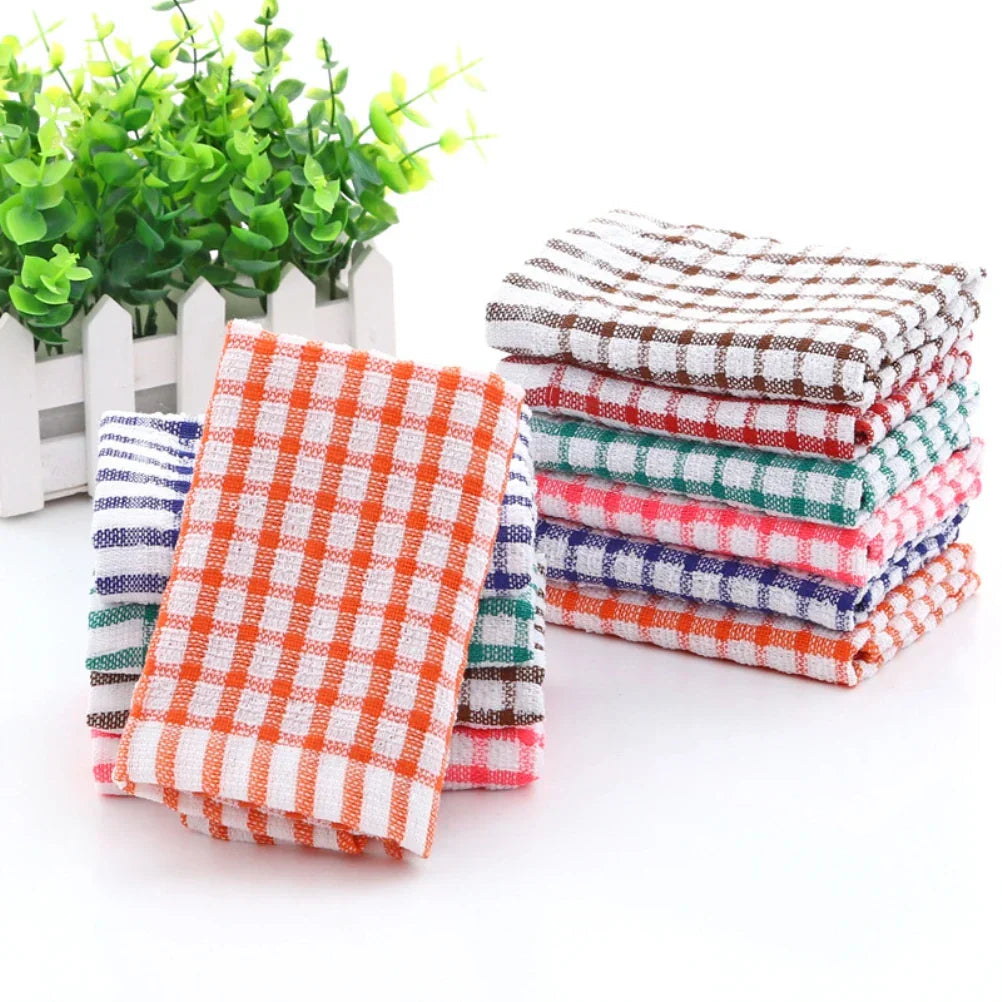 6 pieces of cotton kitchen tea towels