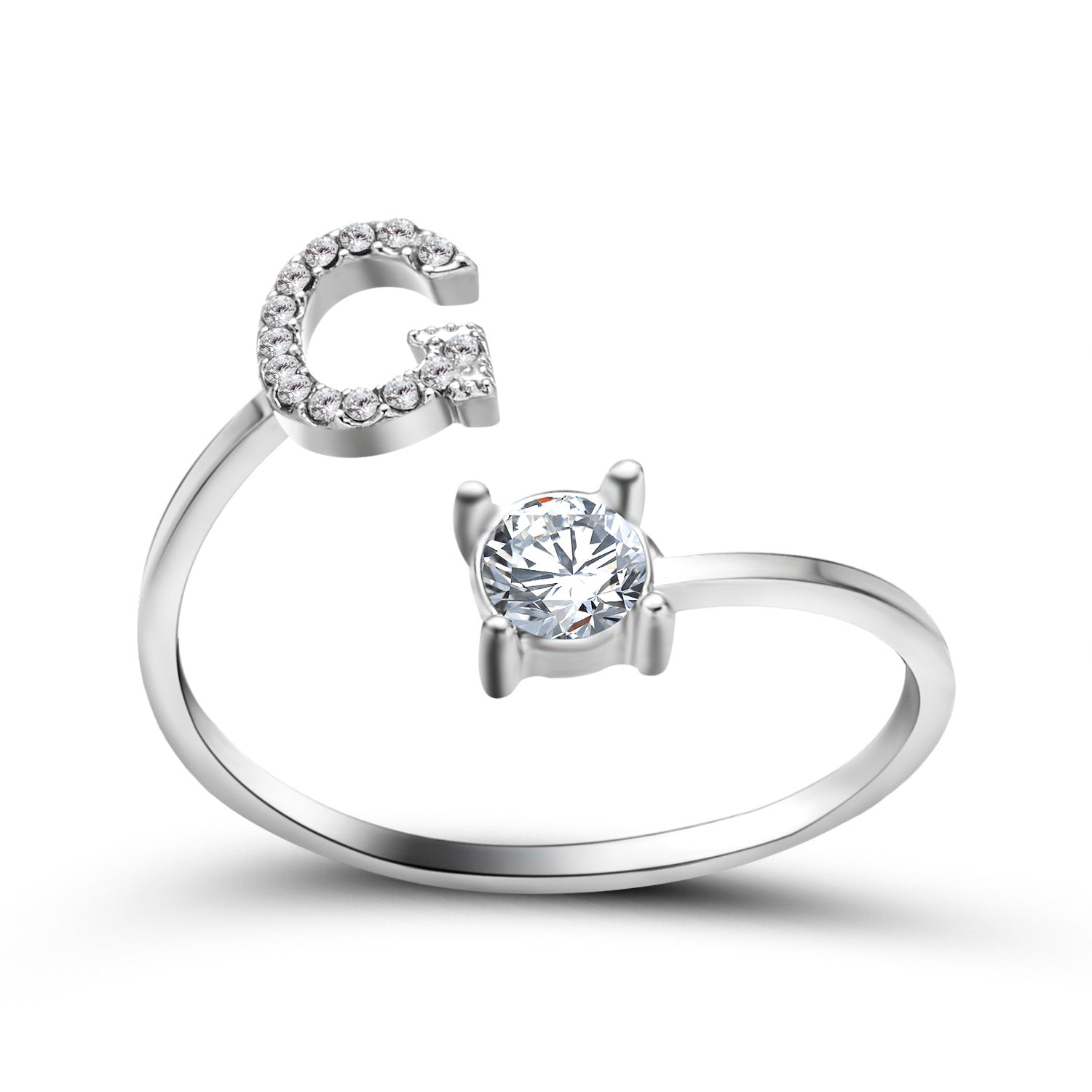 JewelEngrave | Elegant ring with your initials, to keep memories alive