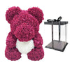 VivaBloom Romantic Rose Bear | Elegant handmade everlasting rose bear for love-filled moments