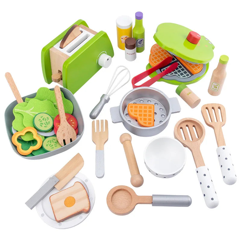 Mini Chef Kitchen Playset - Creative and Educational Cooking Fun for Children