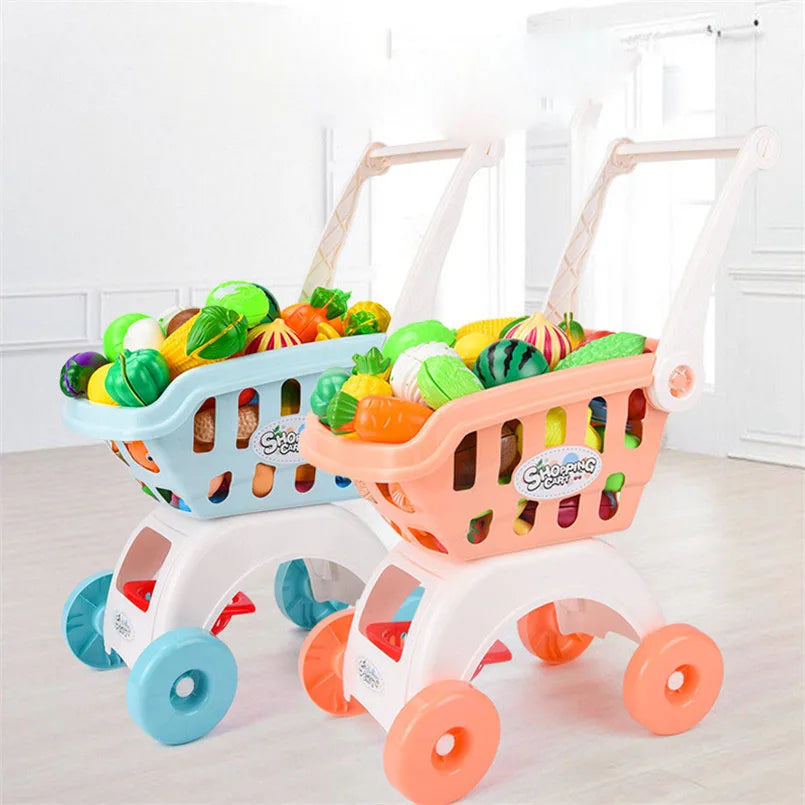 Mini Market Trolley - Imaginative Shopping Fun