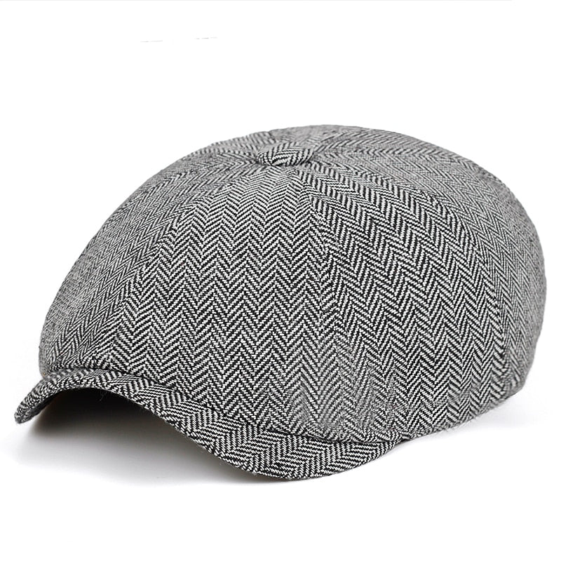 Classic Vintage-Style Newsboy Cap – Arthur