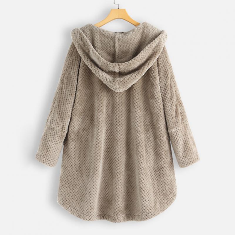 StyleCrest Premium Fleece Jacket | Reversible Hooded Coat with Flattering Fit and All-Season Comfort
