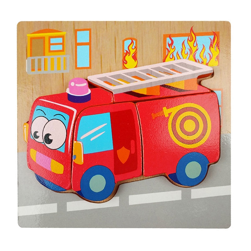Montessori Wooden Learning Puzzle – ColourJoy (Buy 1 Get 1 Free)