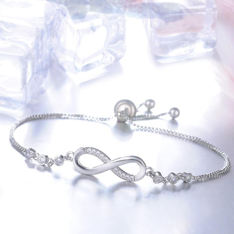 Stylish and Adjustable Infinity Bracelet – Nova