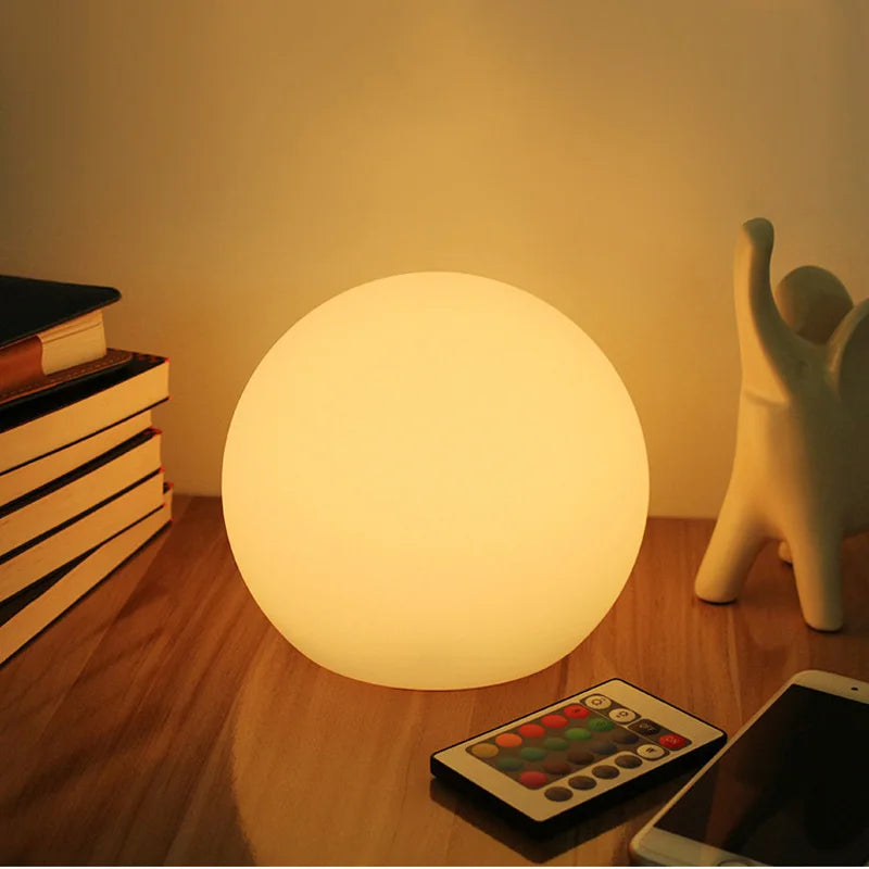 GlowOrb | Colourful Wireless Table Lamp