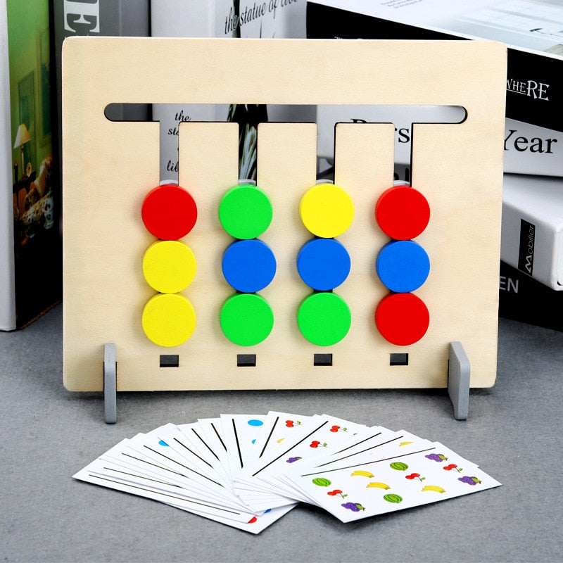 Colour Logic Game Board - Clever Challenge for Children
