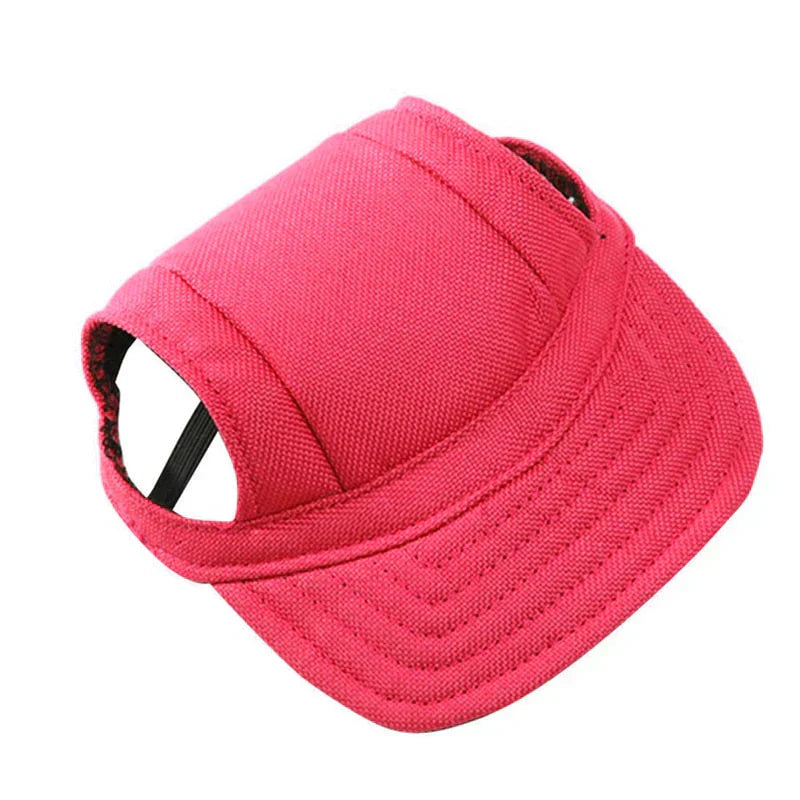 Stylish Round Brim Dog Cap - SunnyPaws