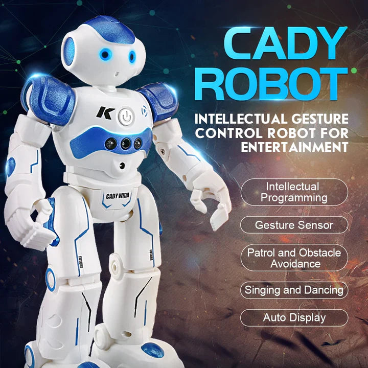 SmartCompanion Interactive Robot | Multilingual, gesture-responsive tech for kids and families