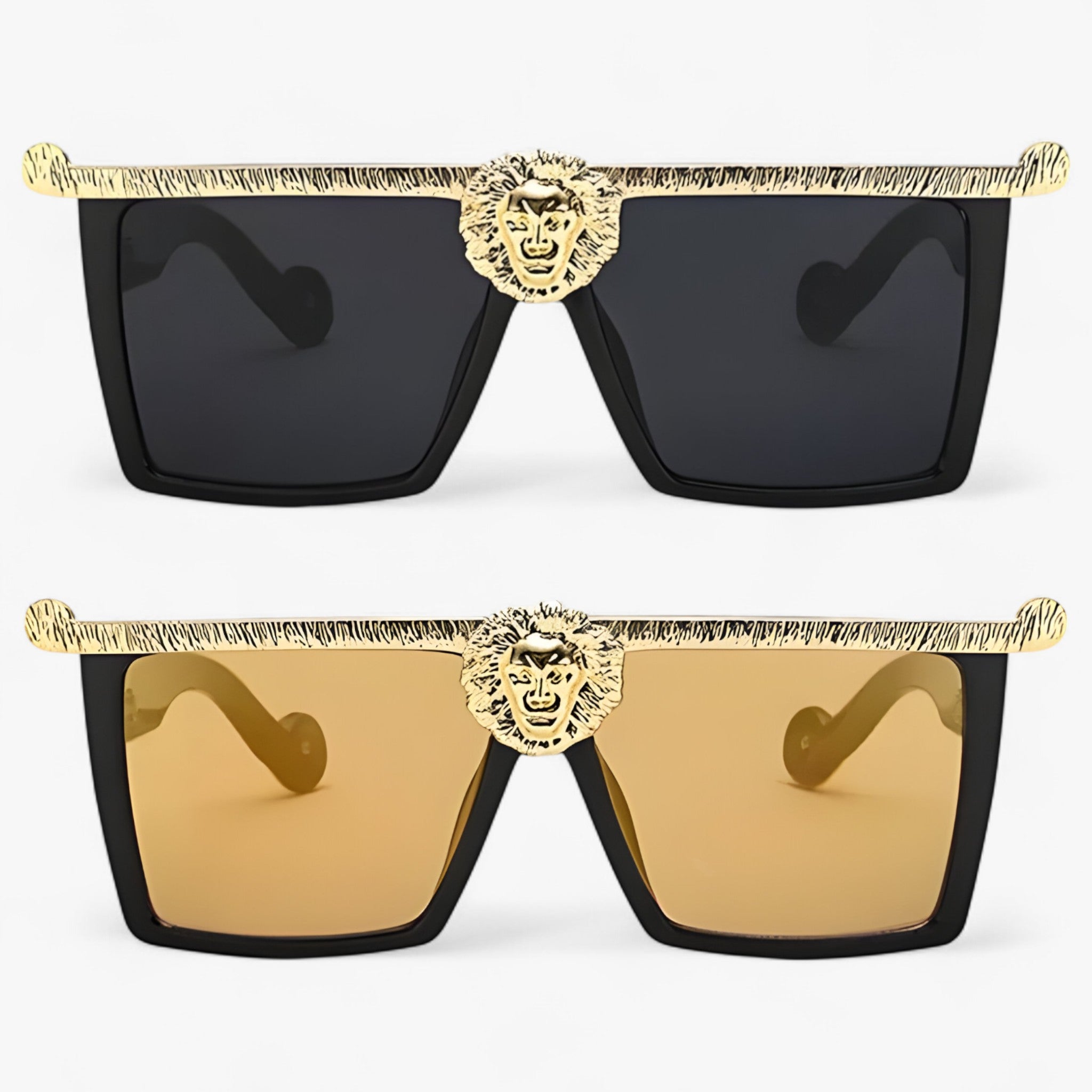 Retro Sunglasses with Lion Style – Ferrox