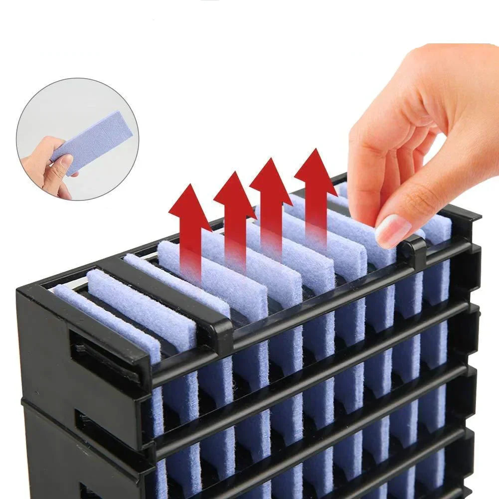 3-in-1 Air Cooler with Fan, Humidifier and Air Purifier – Portable, Quiet & with LED Night Light