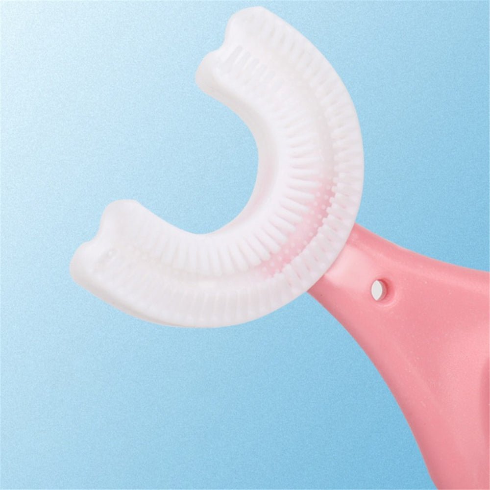 Children's Toothbrush with U-Shape – Gentle 360° Cleaning for All Ages
