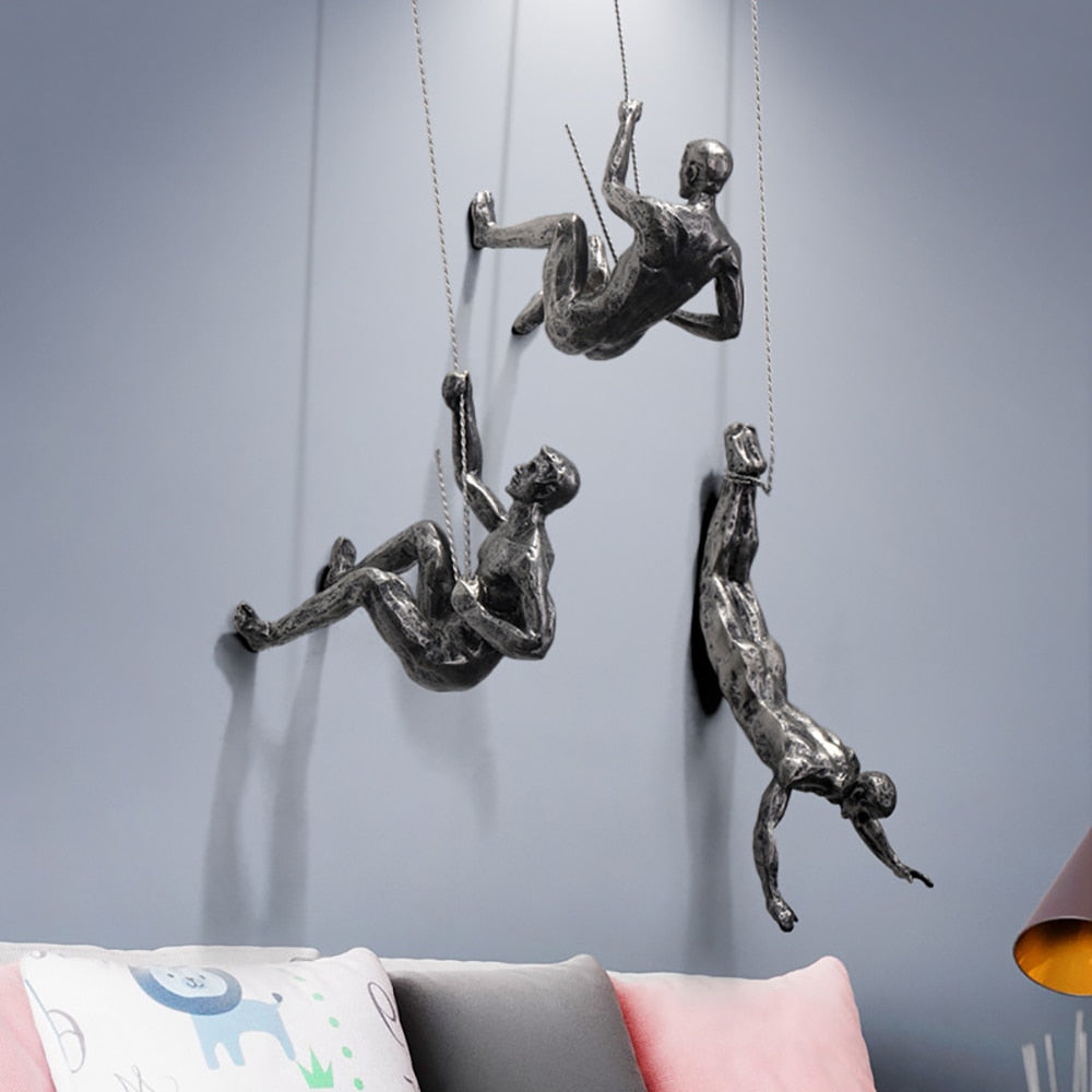 Climber Wall Sculpture – PeakFigures