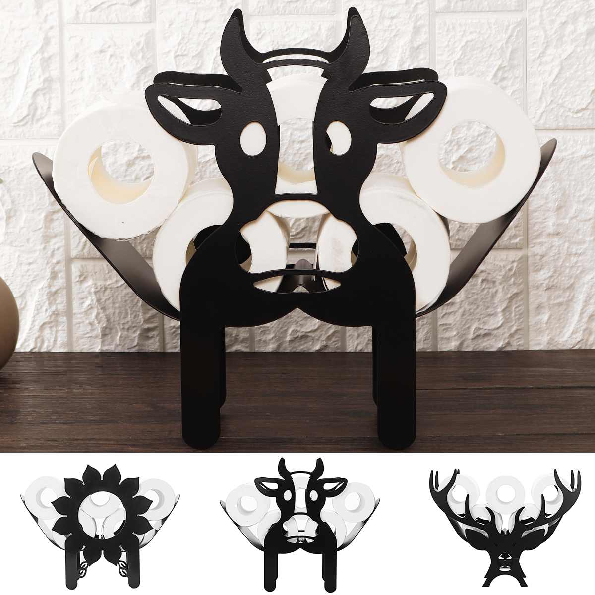 Animal Toilet Roll Holder - Fun and Practical for Your Bathroom