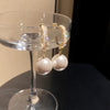 Luxurious Pearl and Zirconia Earrings – Amara