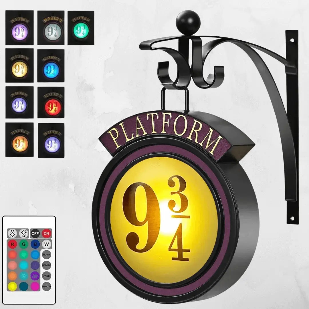 Magical Platform 9¾ Wall Lamp - LumosWall