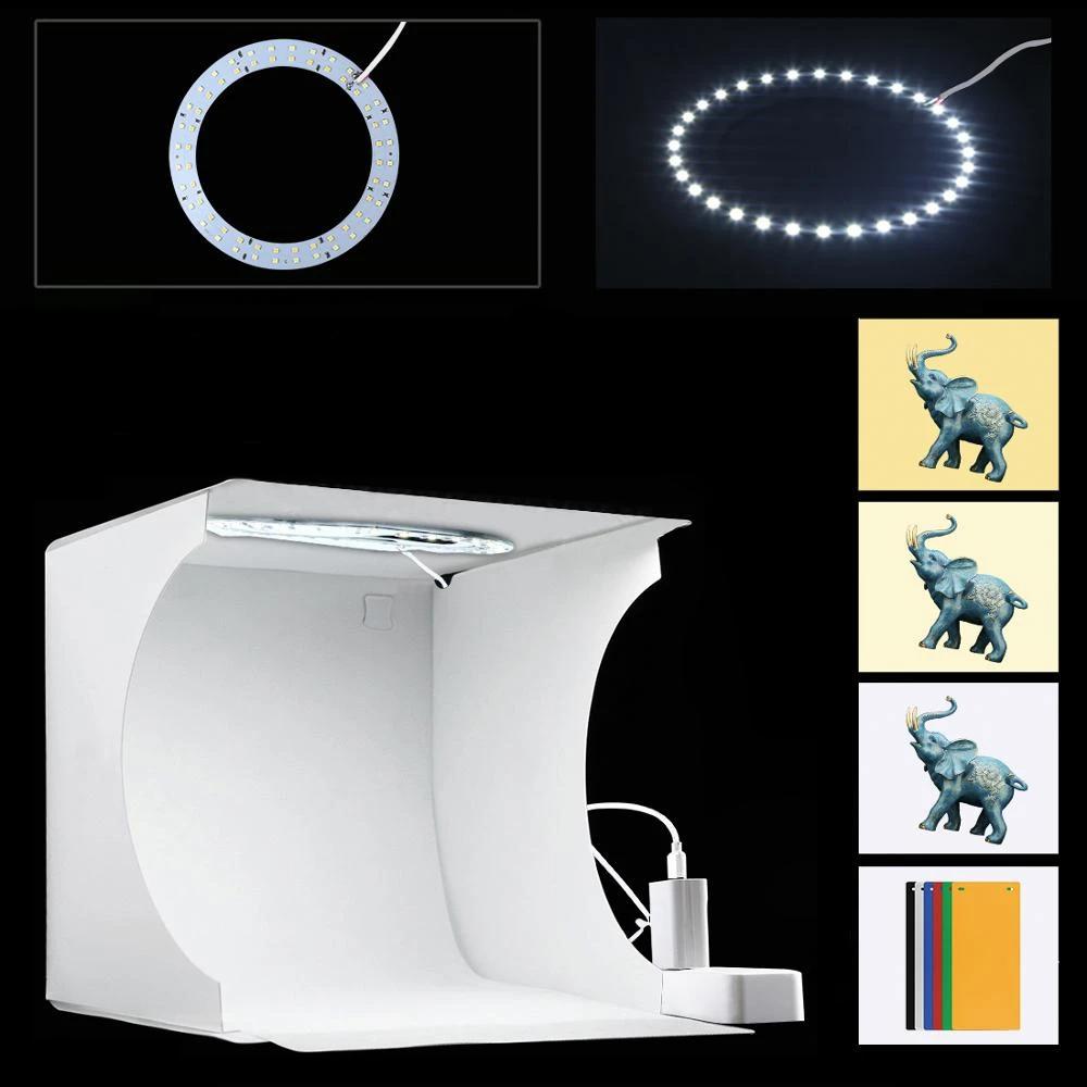 Portable Photography Studio with LED Lighting – LumiCube