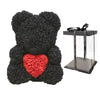 VivaBloom Romantic Rose Bear | Elegant handmade everlasting rose bear for love-filled moments