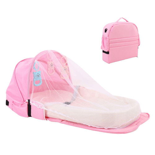 Foldable & Portable Baby Nest with Mosquito Net – Sleep Island Cosina