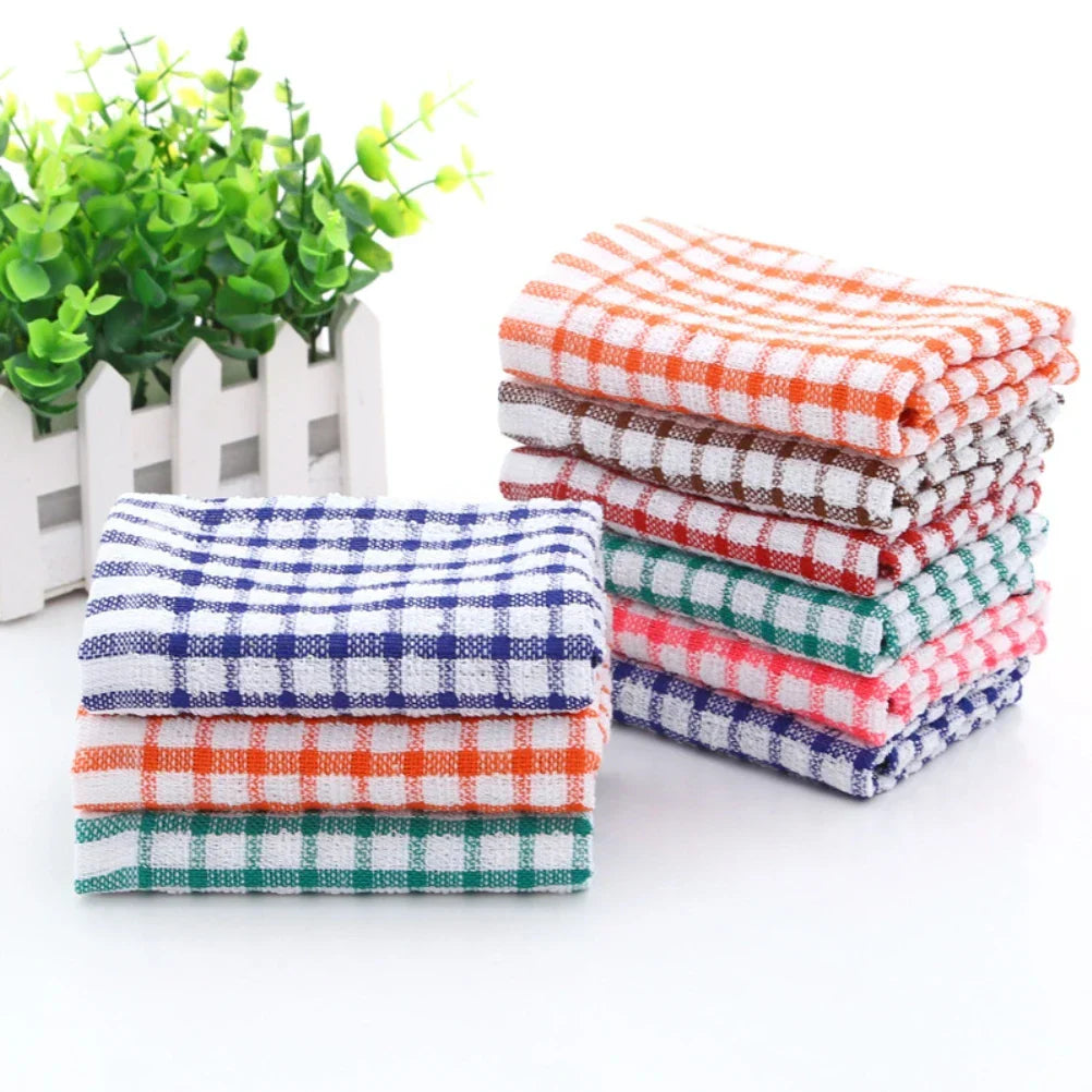 6 pieces of cotton kitchen tea towels