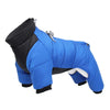 FurLuxe Waterproof Winter Coat with Harness - Dog Coat for Small and Medium-Sized Dogs