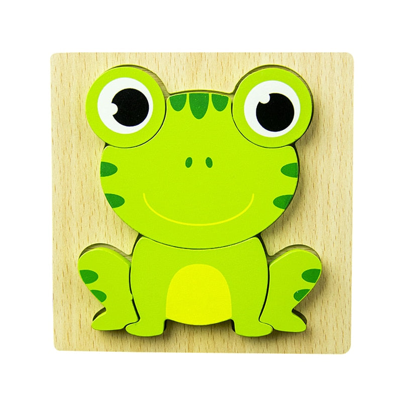 Montessori Wooden Learning Puzzle – ColourJoy (Buy 1 Get 1 Free)