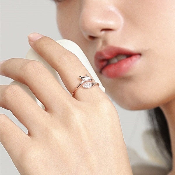 Rose-Silver Fox Ring - Finn (Buy 1 Get 1 FREE)