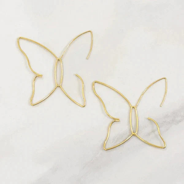 Butterfly Earrings | Women's Large Butterfly Earrings