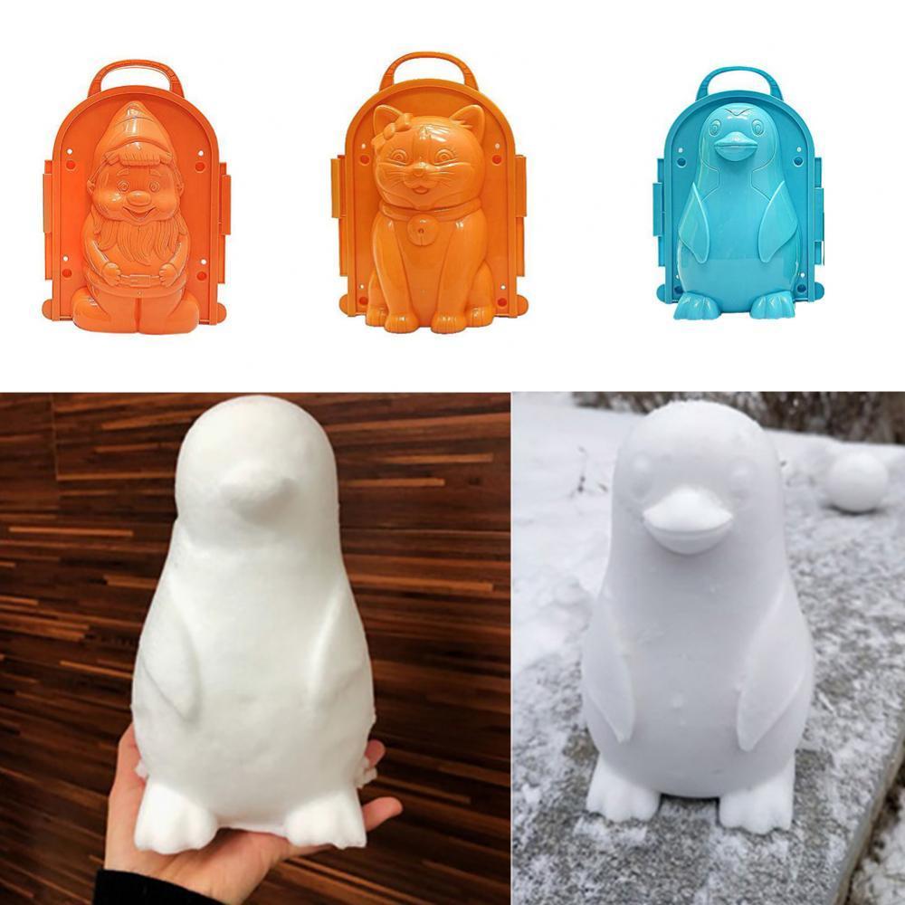 Snow Sculpture Mould for Children – Create Your Own Animals & Figures – Buy 1 Get 1 Free