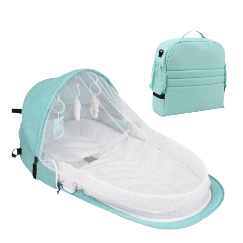 Foldable & Portable Baby Nest with Mosquito Net – Sleep Island Cosina