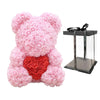 VivaBloom Romantic Rose Bear | Elegant handmade everlasting rose bear for love-filled moments