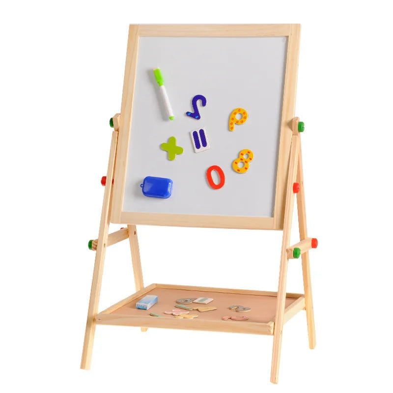 ArtMaster Double-Sided Art Easel - Educational Adventures for Little Artists