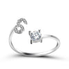 RegaliaEngrave Signature Ring | Elegant gold-plated adjustable memory jewelry