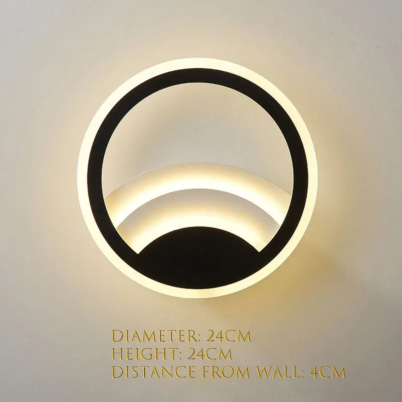 ScandiGlow Bed Wall Lamp - Minimalist Design and Warm Light