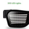 App-programmable LED Party Glasses - GlowBeat