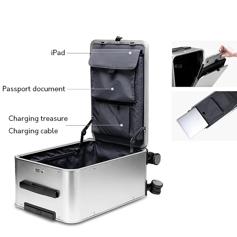 100% Aluminium Hard Shell Suitcase – Valparaíso