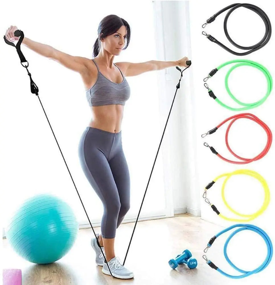 FlexFit Resistance Bands Set – For Strength Training and Flexibility