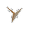 NoctiLux Geometric LED Sconce | Contemporary bedside lighting for modern homes