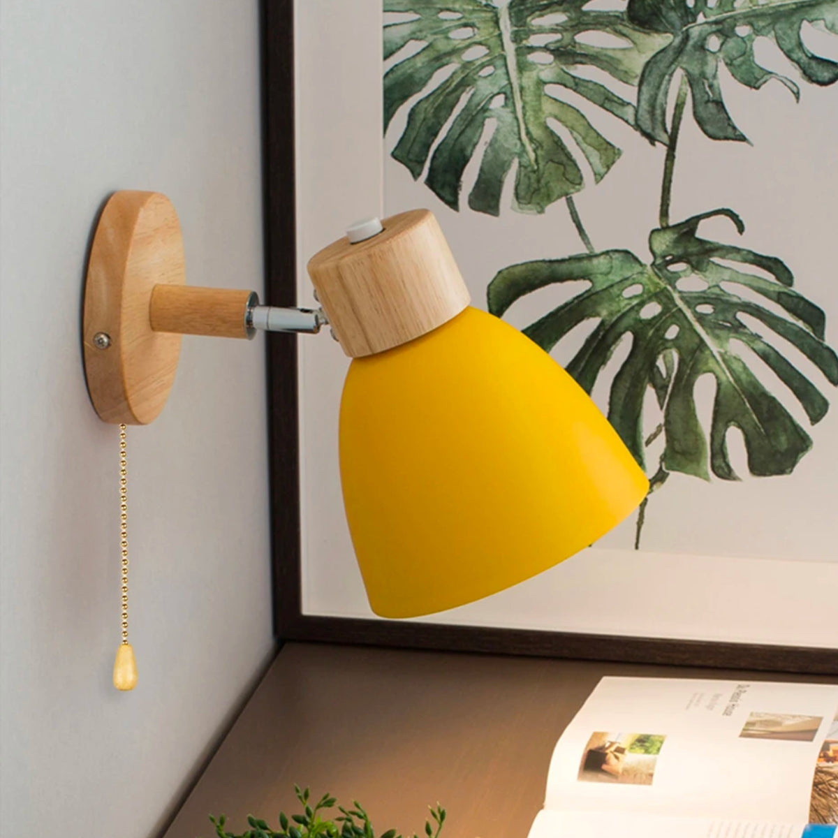 Helga Wooden Wall Lamp – Scandinavian Design for Stylish Lighting