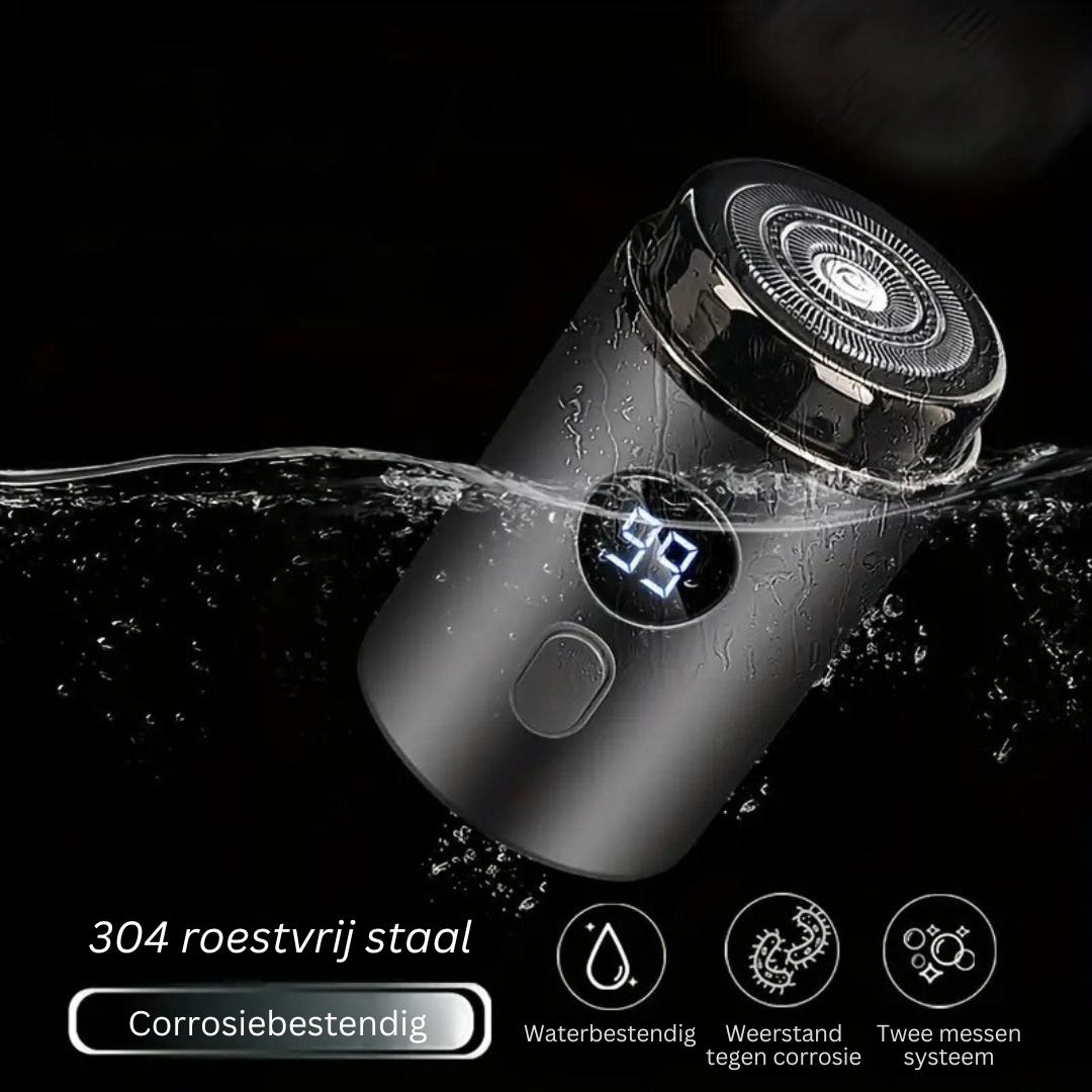 PureShave TurboGlide | Compact Electric Shaver with Fast Charge & Pain-Free Precision