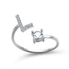 JewelEngrave | Elegant ring with your initials, to keep memories alive
